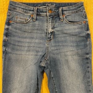 Hugh rise skinny jeans